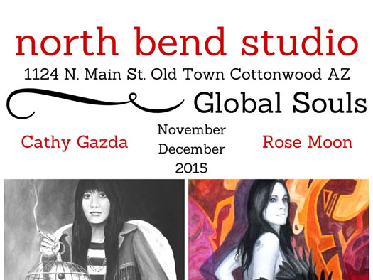 Global Souls exhibit at North Bend Studio - November 2015
