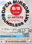 Open Mirrors Boundless Art Exhibit at North Bend Studio - August 2015