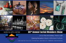 "36th Annual Juried Members Art Exhibit" March 4 - 28, 2016